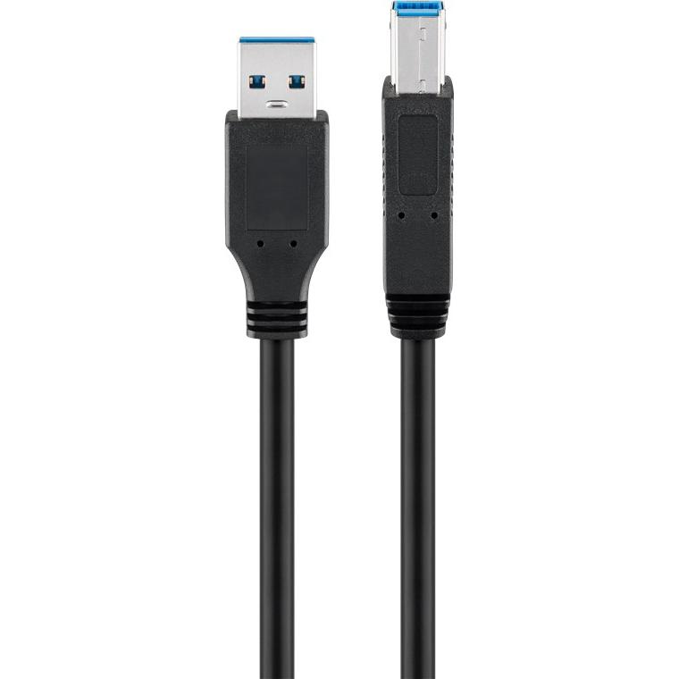 Monacor USB-Verbindungskabel (3 m, USB 3.0), USB Kabel