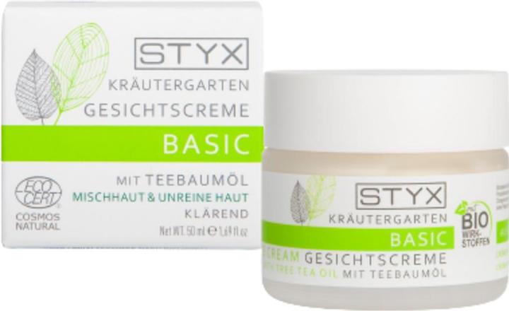 Produktbild Styx Kräutergarten BASIC Gesichtscreme mit Teebaumöl, 50ml (50 ml)