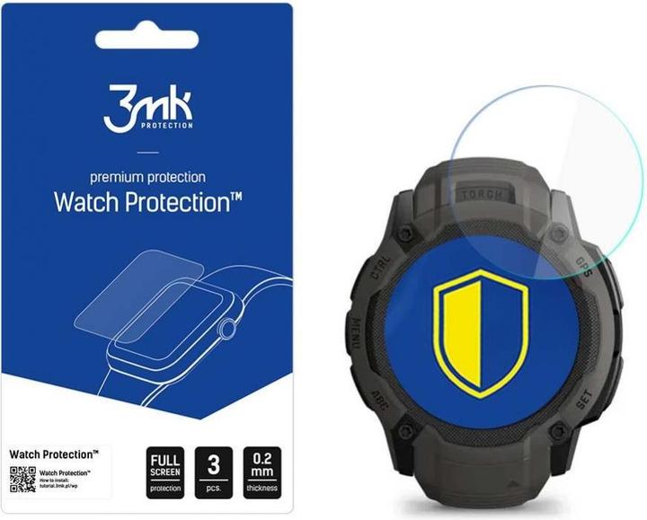 3MK Garmin Instinct 2X - Watch Protection? v. FlexibleGlass Lite