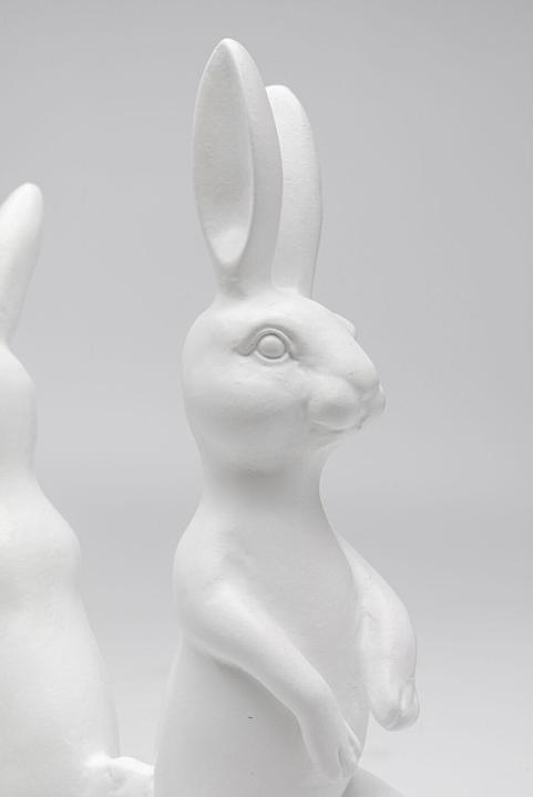 Actual product image Kare Design Deko Figur Dancing Rabbits 40cm