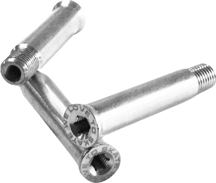 Actual product image Powerslide Inline Skate Accessory Al Single Axle For Torx/M4 Thread 2023 (47 mm)