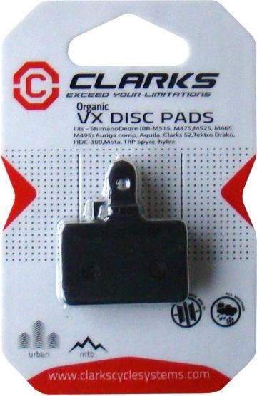 Produktbild Clarks 811C patin de frein Organice (Shimano, Tektro, Organisch (Resin))