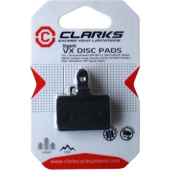 Thumbnail - Clarks, Bremsbeläge, (Tektro, Shimano, Organisch (Resin))