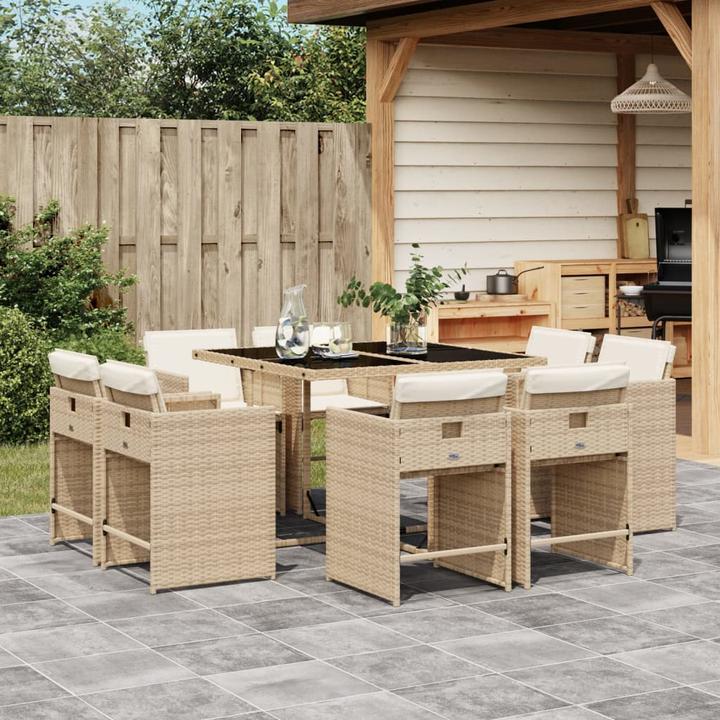 Produktbild vidaXL Garten Essgruppe (110 x 106 x 73 cm)