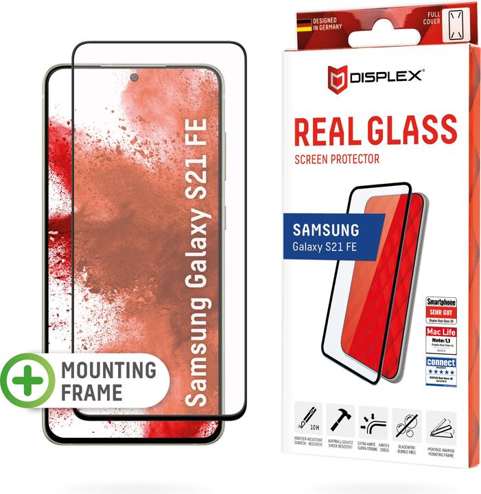 Produktbild Displex Full Cover Glas for Samsung S21 FE (Samsung Galaxy S21 FE)