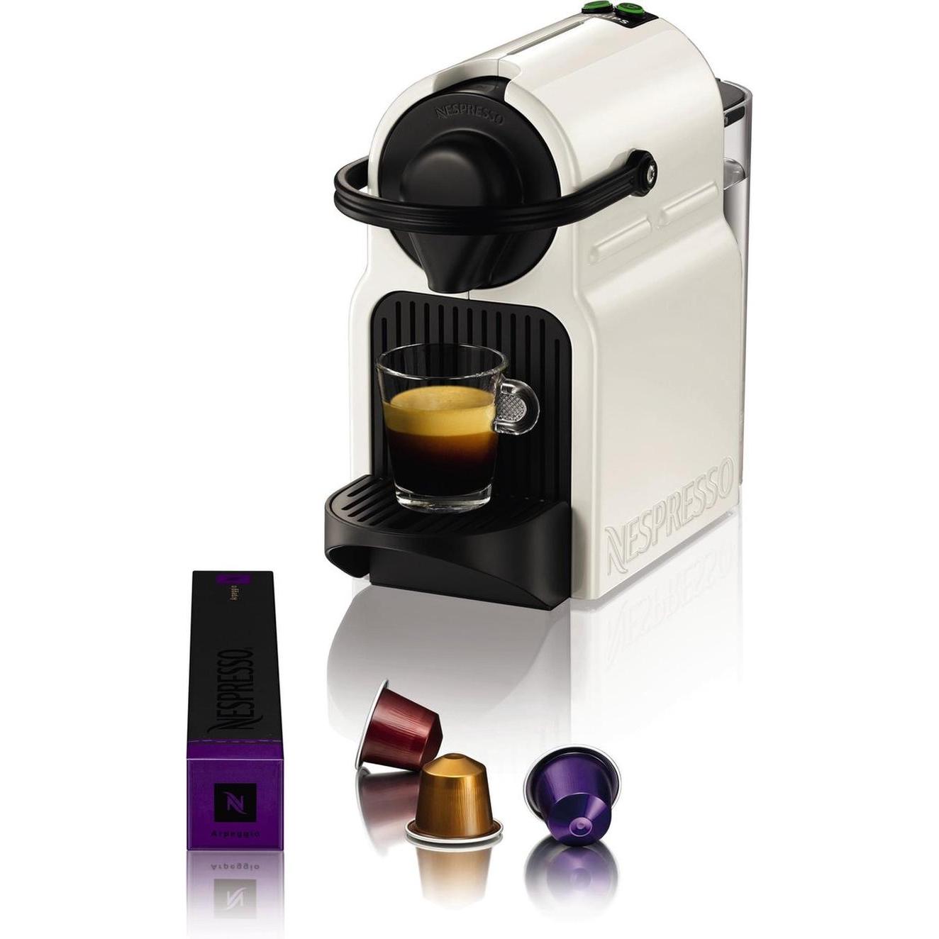 Krups Bianco Nespresso Inissia Xn1001 - Macchina Da Caffè - Wit, Macchina Da Caffè A Capsule,