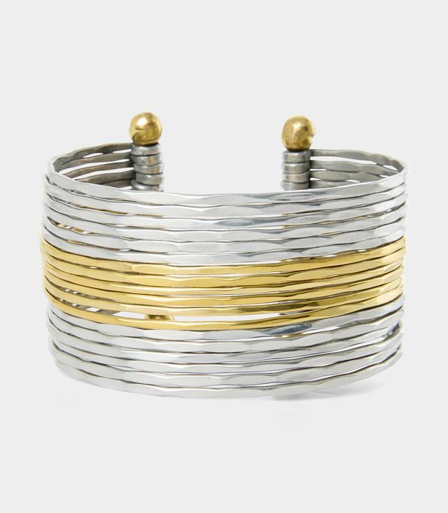 Image du produit Joe Browns Mixed Metal Bangle Set (Laiton)