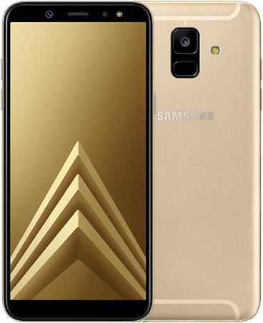 Productafbeelding Samsung Galaxy A6 (2018) EU (32 GB, Goud, 5.60", Dubbele SIM + SD, 4G)