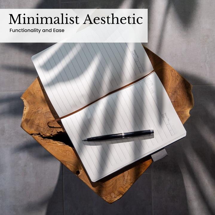 Produktbild Intirilife Notizbuch mit Stiftehalter (A5, Liniert, Harter Einband)