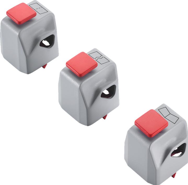 Produktbild Dahle Messerkopfset 981 (3 Blätter)
