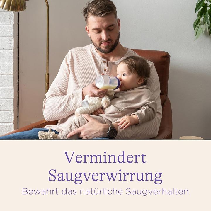 Actual product image Lansinoh Babyflaschen Starter-Set mit 2 PP Flaschen (160 ml & 240 (260 ml)