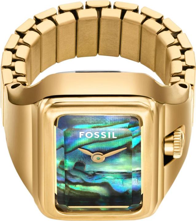 Produktbild Fossil RAQUEL WATCH RING Dames Horloge 14 mm - Goudkleurig (14 mm)