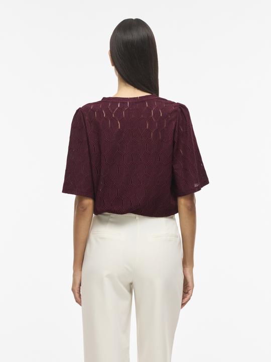 Immagine prodotto Vila VIMARCELLA V-Ausschnitt Oberteil mit kurzen Ärmeln (S)