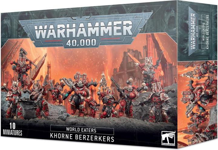 Games Workshop Khorne Berzerkers (2023) (Kunststoff)