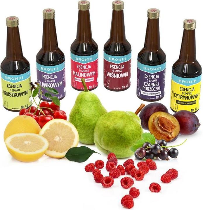Immagine prodotto Browin Essences for alcohol, 6 pcs x 40 ml