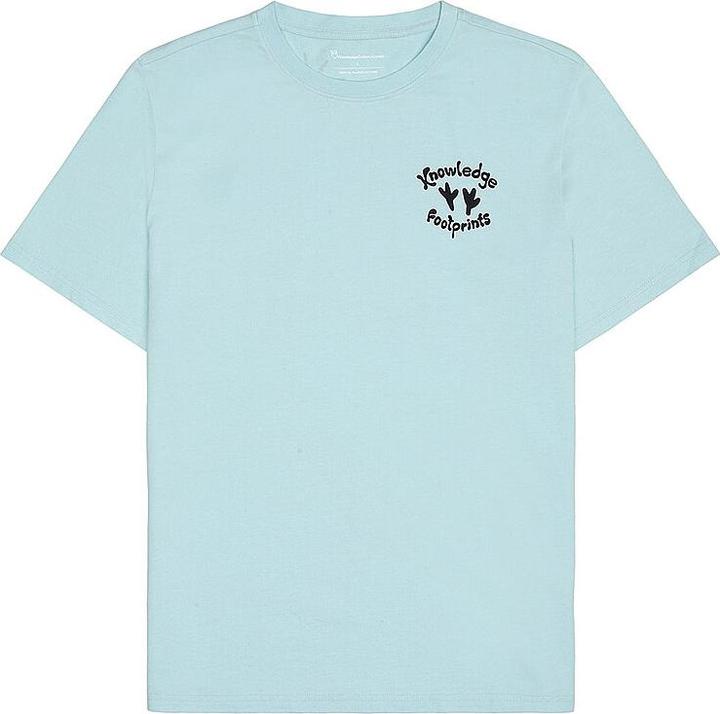 KnowledgeCotton Apparel Regular Single Jersey Printed