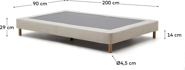 Actual product image Kave Home Ofelia (90 x 200 cm)