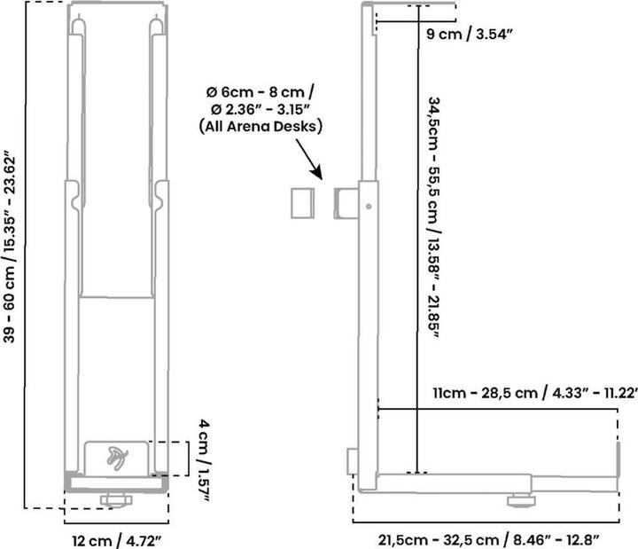 Produktbild Arozzi PCH Halter