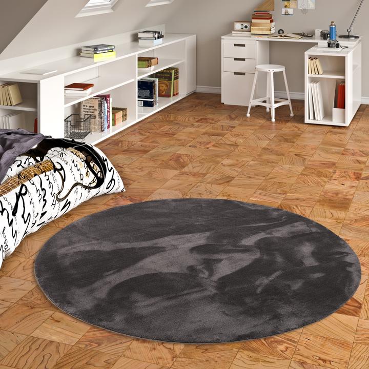 Produktbild Pergamon Kinder Super Soft Fellteppich Pearl Kids Rund (200 x 200 cm)