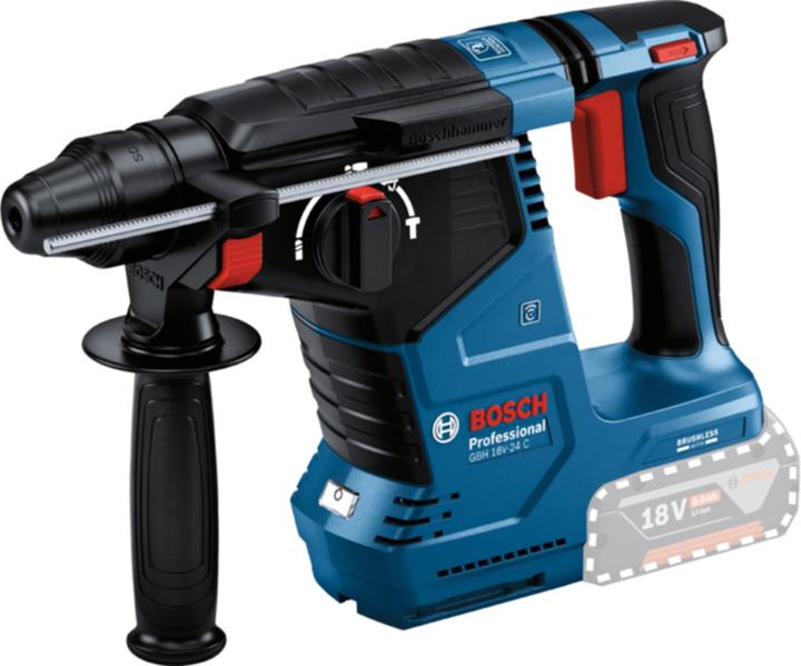 Actual product image Bosch Professional GBH 18V-24 C (solo. L) (Rechargeable battery operated)