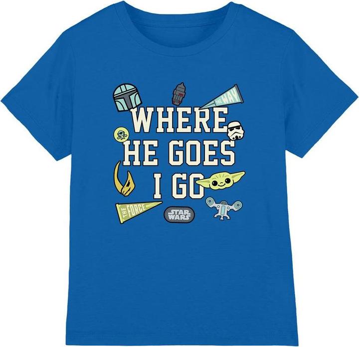 Produktbild Star Wars Where He Goes TShirt (104)