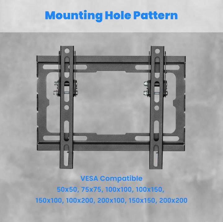 Produktbild PureMounts TV-Wandhalter PM-BT 210, Vesa 200x200 mm (Wand, 45 kg)
