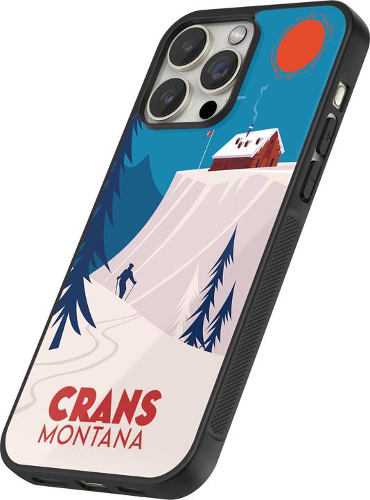 Actual product image PhoneLook Cover Silicone black Crans-Montana Cabane (Apple iPhone 13 Pro Max)