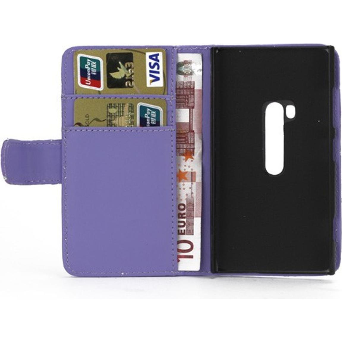 Thumbnail - König Design Handyhülle Strass für Handy Nokia Lumia 920 Lila / Violett (Nokia Lumia 920), Smartphone Hülle, Violett