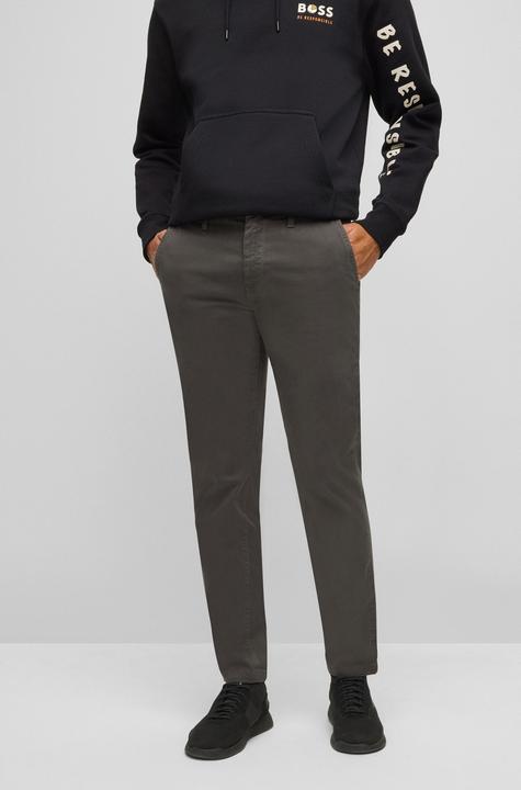 Produktbild BOSS Orange Schino-Taber Chino Tapered Fit Charcoal (W30/L32)