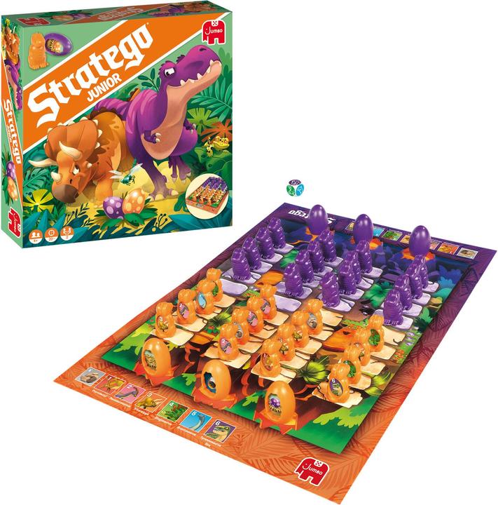 Image du produit Jumbo Stratego Junior Dinos, d/f/i (Allemand)