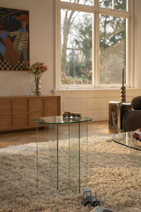Produktbild Zuiver Side Table Linea Transparant (30 x 40 x 50 cm)