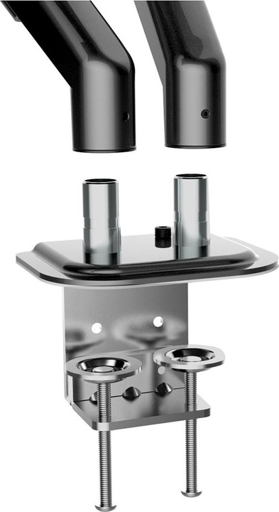 Produktbild Maclean MC-861N 2-Fach Monitorhalterung Tischhalterung für 2 Monitore mit Gasfeder Monitorarm Monit (Tisch, 27.01")