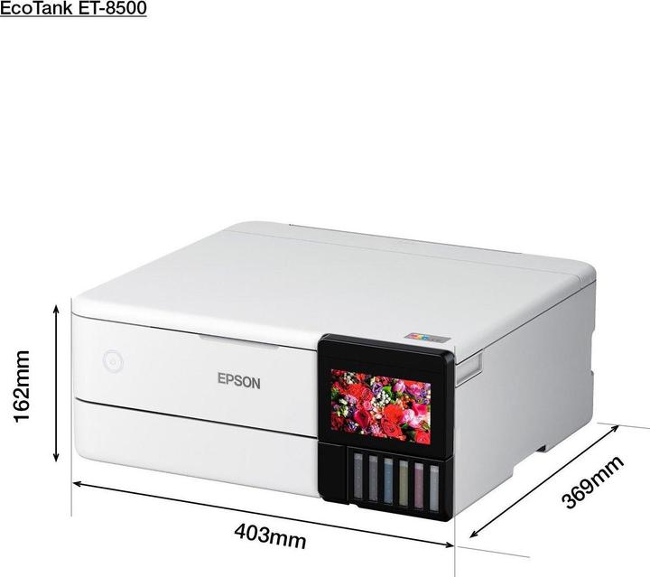 Image du produit Epson EcoTank ET-8500 (Réservoir d'encre, Couleur)