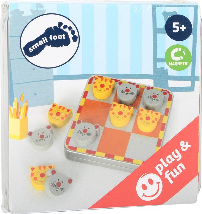 Actual product image small foot Tic Tac Toe Cat and mouse (German)