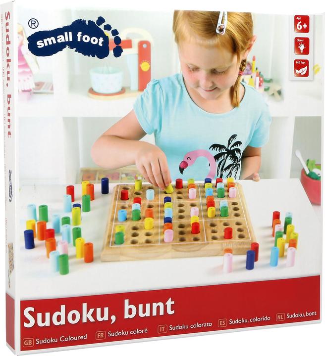 Actual product image small foot Sudoku (German)
