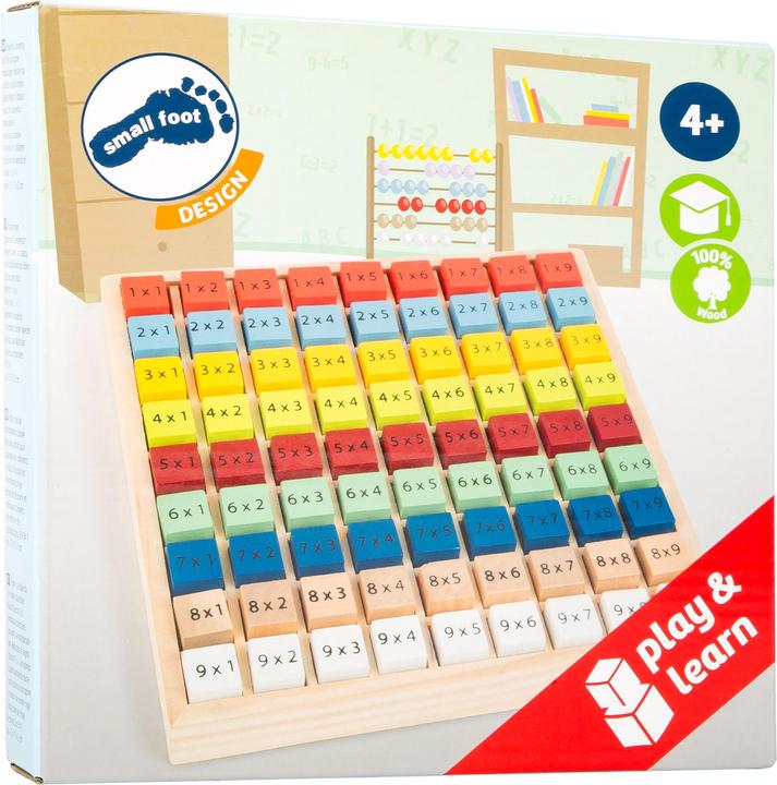 Produktbild small foot Educate 1 x 1 (Deutsch, Englisch, Französisch, Italienisch)