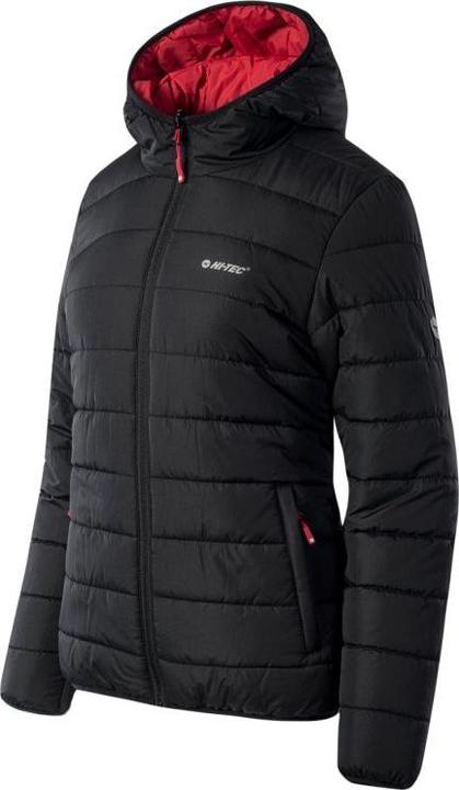Produktbild Hi-TEXT Damen Hi-Tec Halden 2-in-1 Wende-Trekkingjacke Schwarz-Rot Grösse XL (XL)