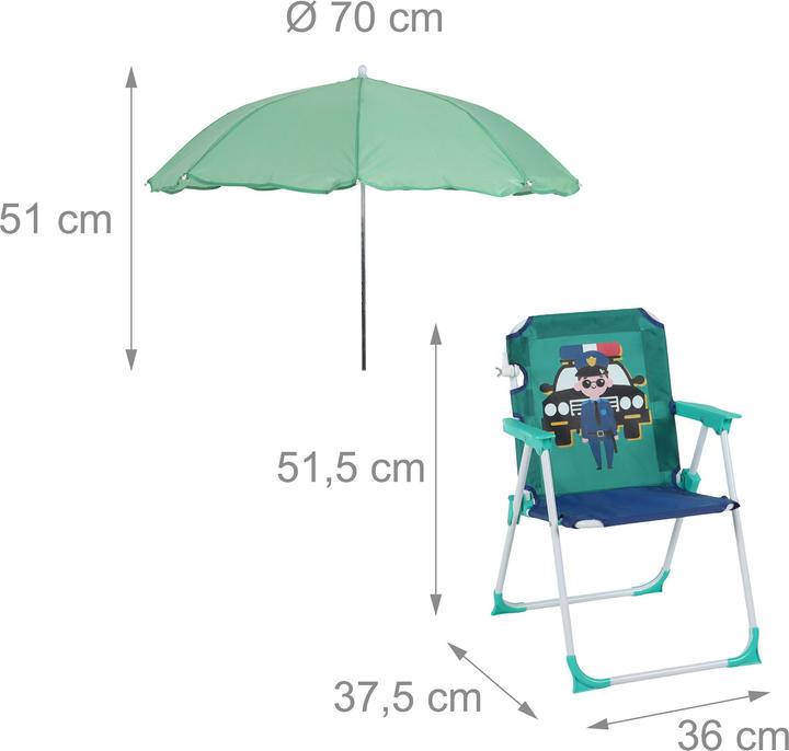 Produktbild Relaxdays Kinder-Klappstuhl