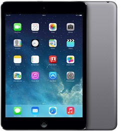 Actual product image Apple iPad mini 2 (7.90", 16 GB, Space Grey)