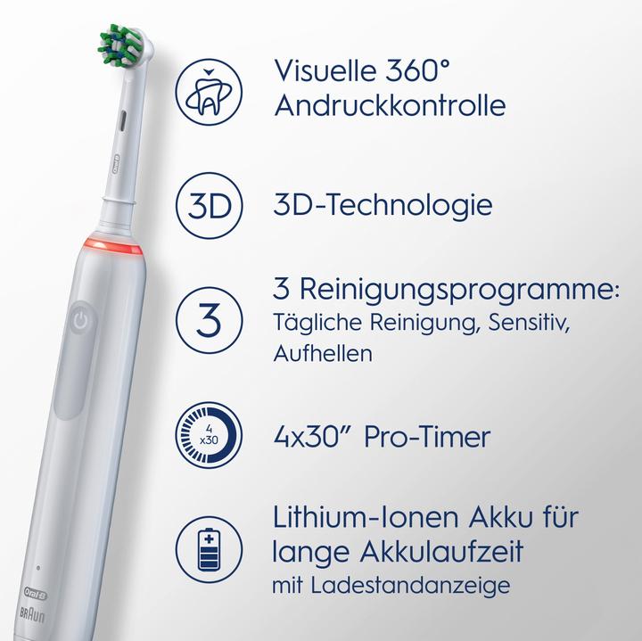 Image du produit Oral-B PRO 3 3500 (Brosse à dents oscillo-rotative)
