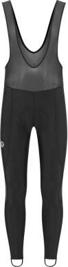 Produktbild Rogelli Basic Radlerhose Herren - Lange Fahrradhose Mit Trager - Schwarz (XXL)