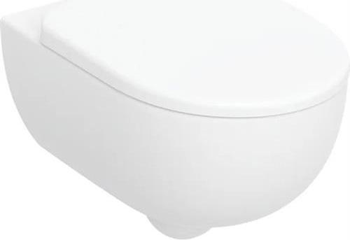 Image du produit Geberit Selnova Premium WC suspendu sans rebord avec abattant Soft-Close, blanc brillant