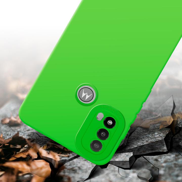 Produktbild Cadorabo Hülle für Motorola MOTO E20 im TPU Fluid LM162 Style (Motorola Moto E20)