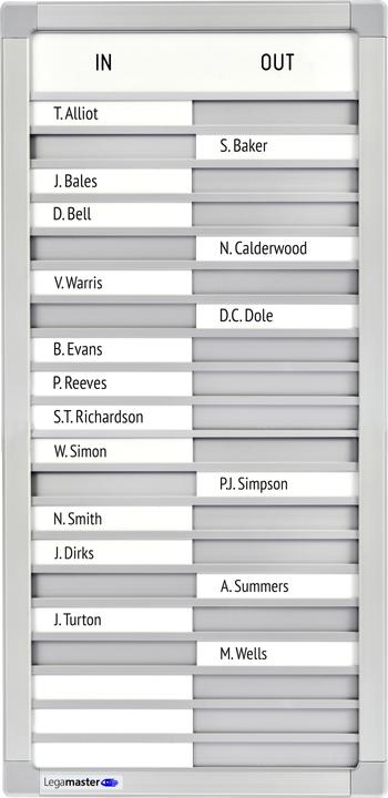 Actual product image Legamaster PROFESSIONAL in-out board 54x26cm (26 x 54 cm)