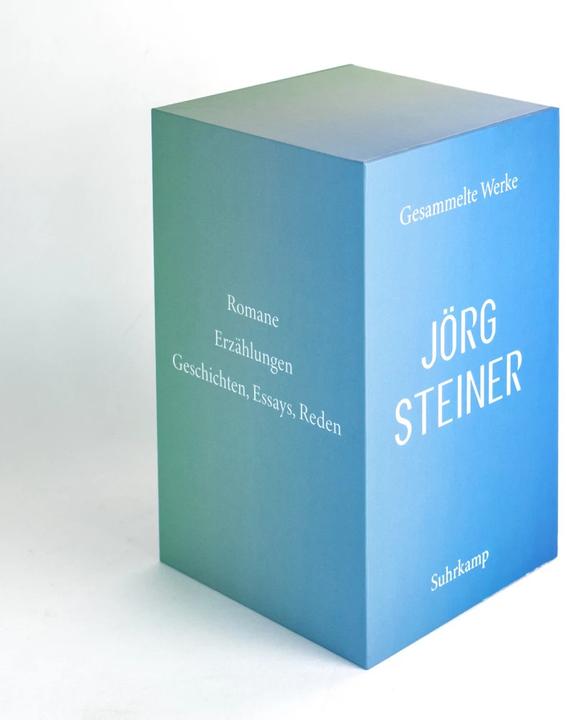 Produktbild Gesammelte Werke (Deutsch, Jörg Steiner, 2021)