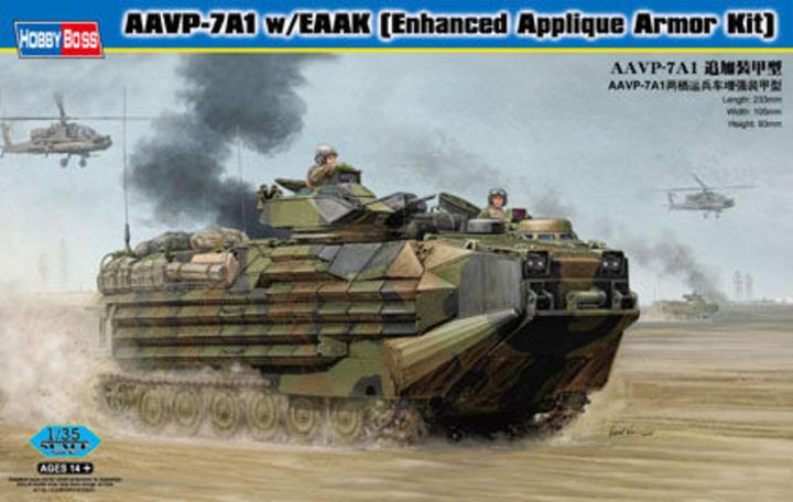 Actual product image Hobby Boss AAVP-7A1 w/EAAK Enhanced Appliqué Armor Kit