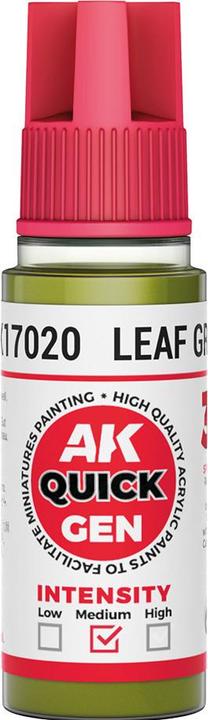 AK Interactive Pot de Quick Gen - Leaf Green (18 ml) (18 ml)