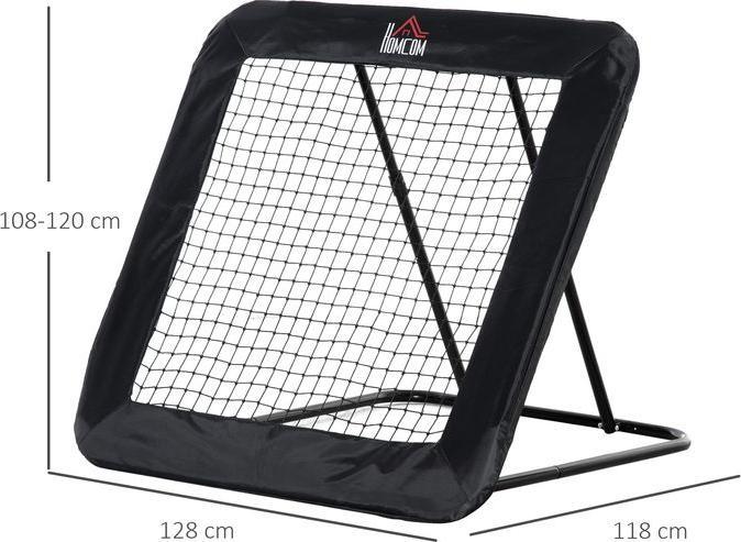 Swisshandel24 Fussballtor klappbar Fussball Rebounder Rückprall wand, Netz für Baseball Basketball Volleyball Vers