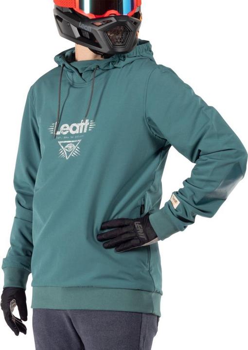 Actual product image Leatt MTB Gravity 3.0 Hoodie teal L (L)