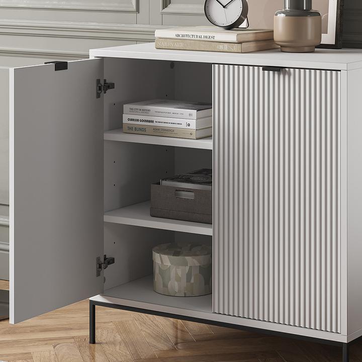 Actual product image Vicco Eliza with 2 doors (80 x 42 x 81.5 cm)